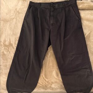 Madewell Pleated Twill Trousers